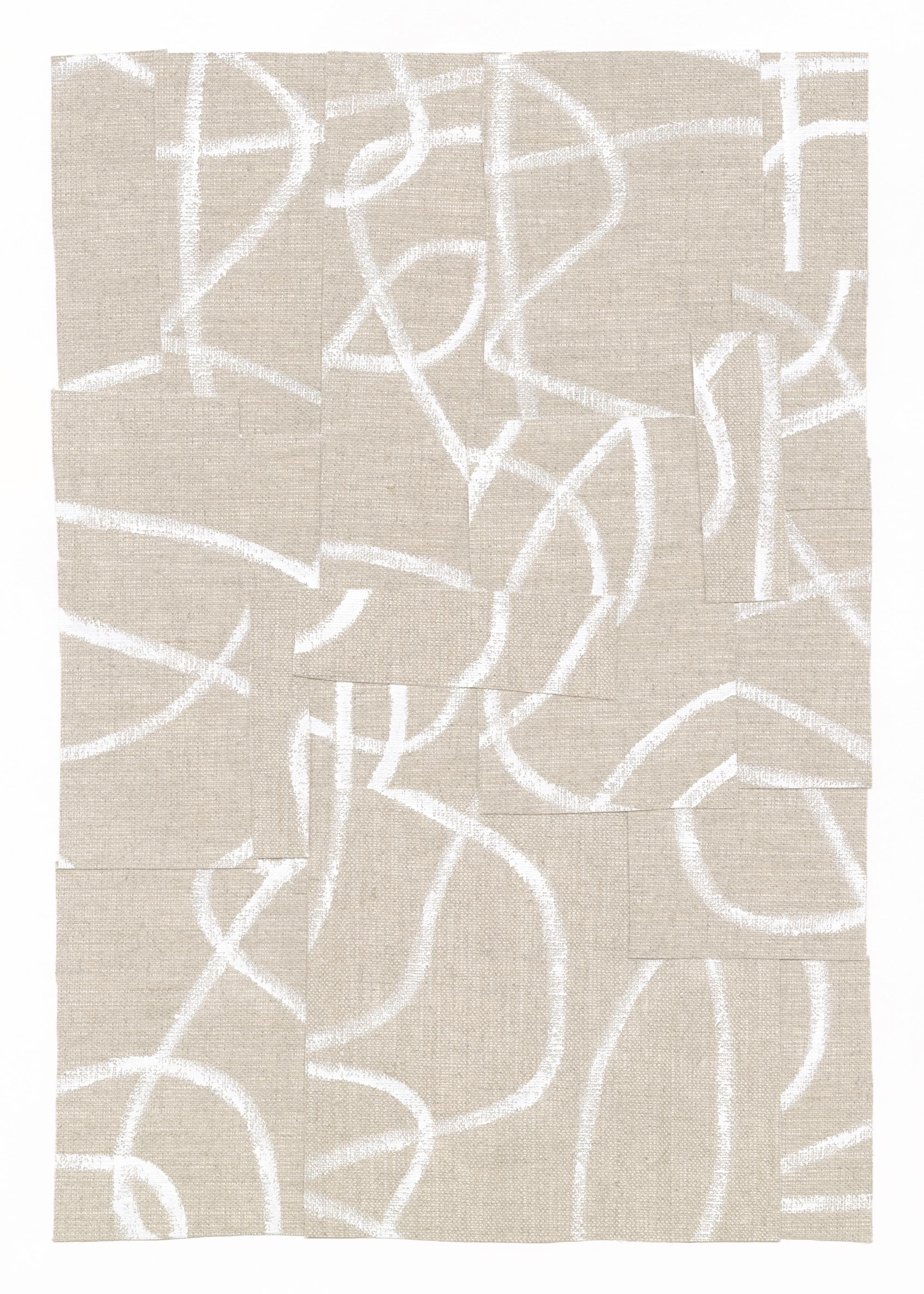 Line Art Patchwork Print