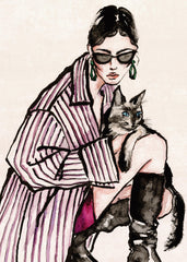 Cat Lady Print