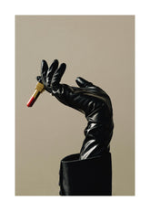 Lipstick and Leather Print
