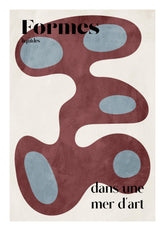 Liquid Shapes No2 Print