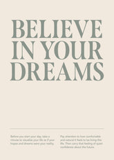 Believe In Your Dreams Print