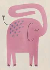 Elegant Elephant Print