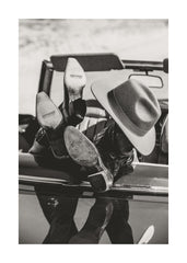 Cowgirl Nap Print