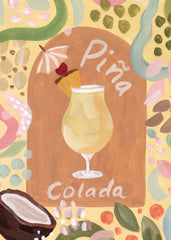 One Piña Colada, Please Print