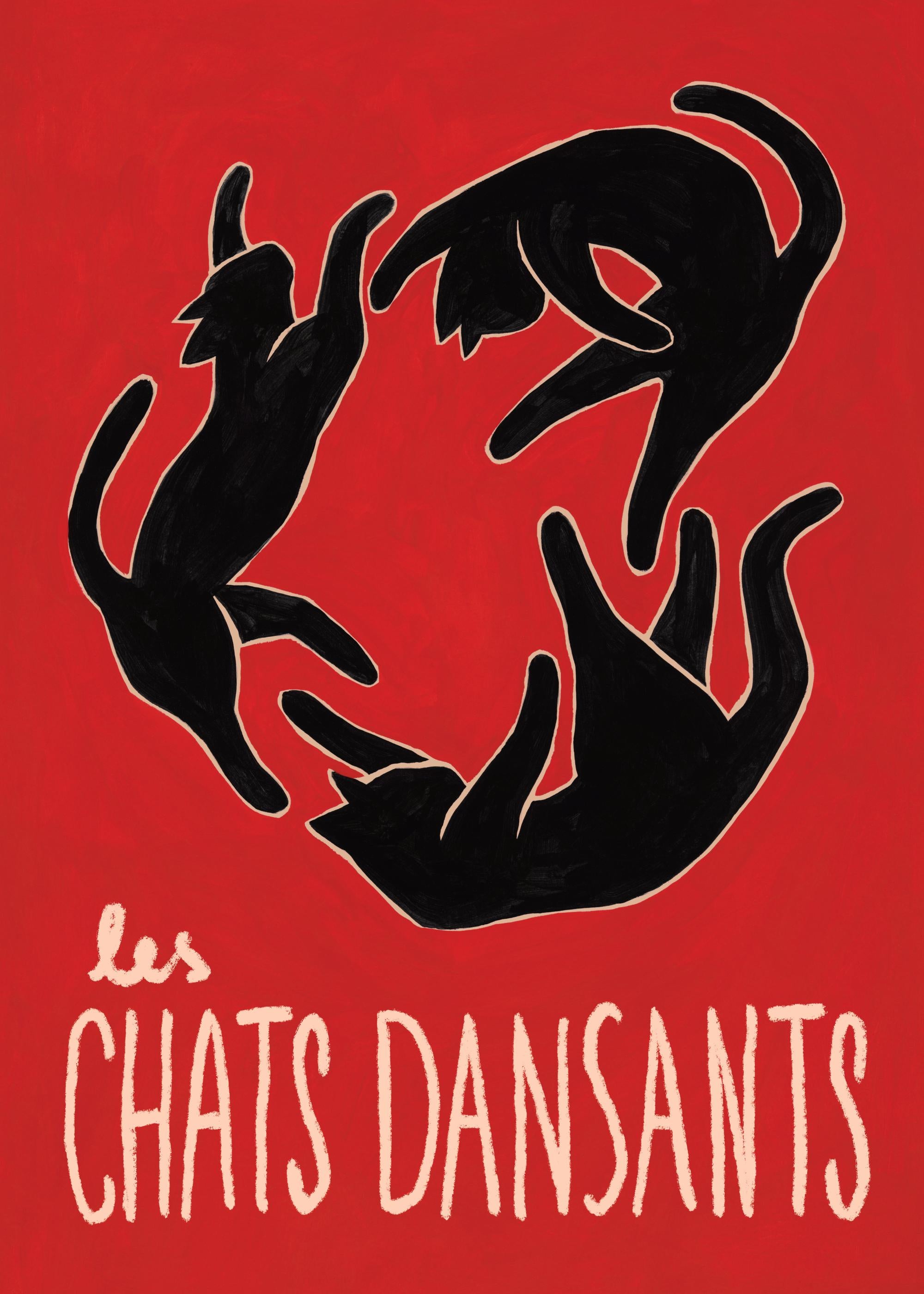 Les Chats Dansants Print