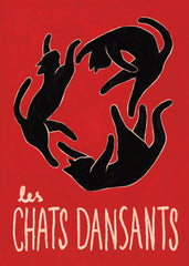 Les Chats Dansants Print