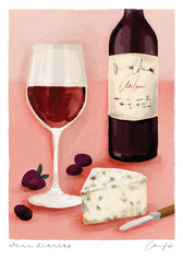 Wine Diaries Print