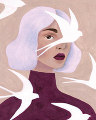 Fly on By Print
