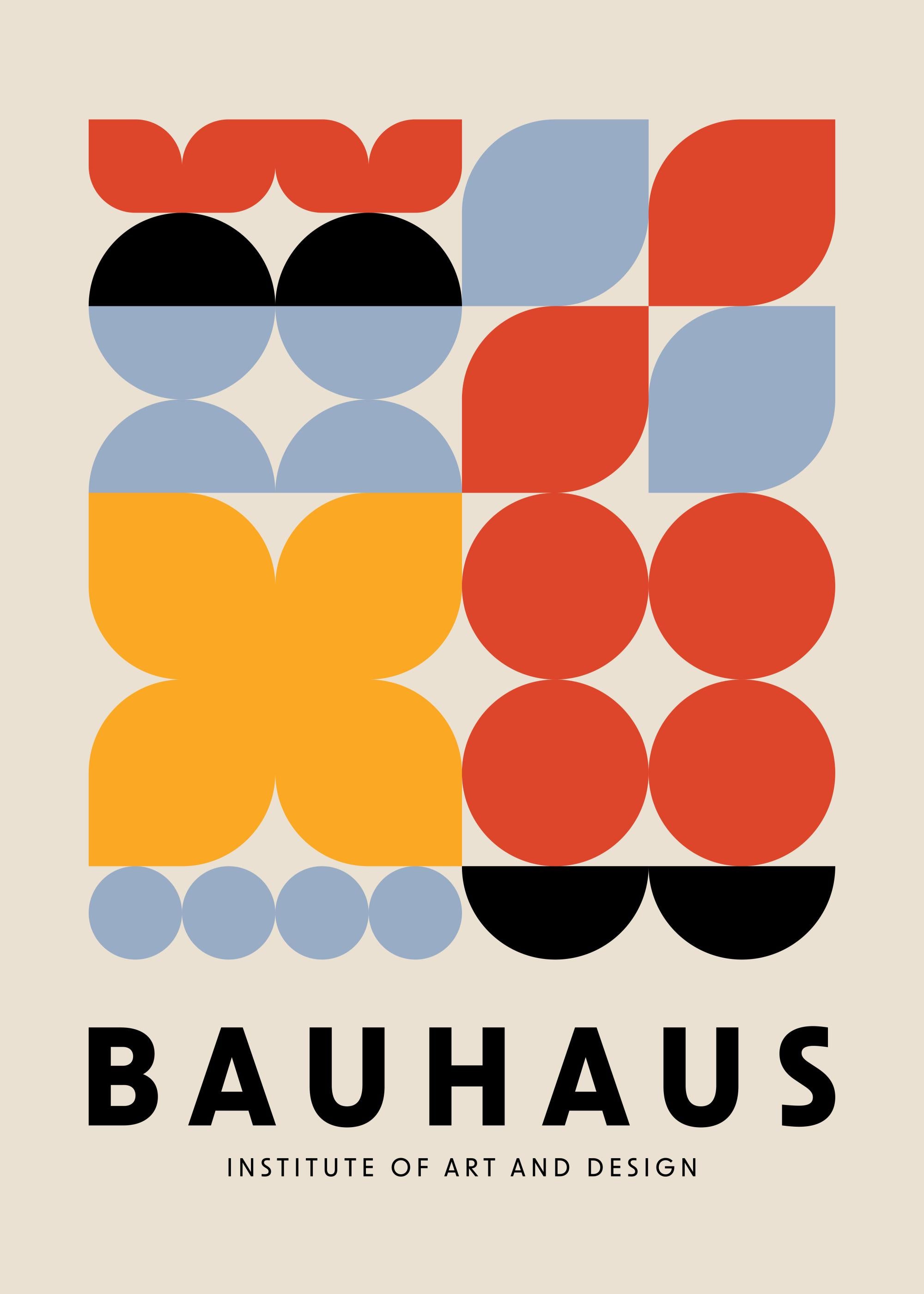 Bauhaus Graphic Print