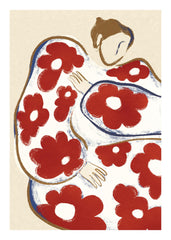 Rustic Flower Dress Print