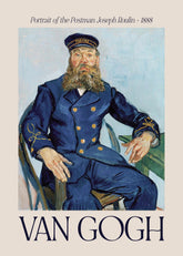 Van Gogh - Portrait of the Postman Joseph Roulin Print