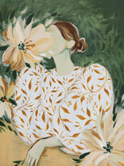 Rustic Garden Portrait Print