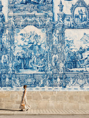 Azulejo Walk Print