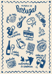 Memórias de Portugal Print