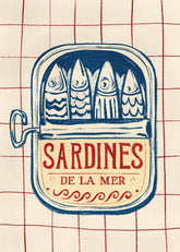 Sardines de la Mer Print