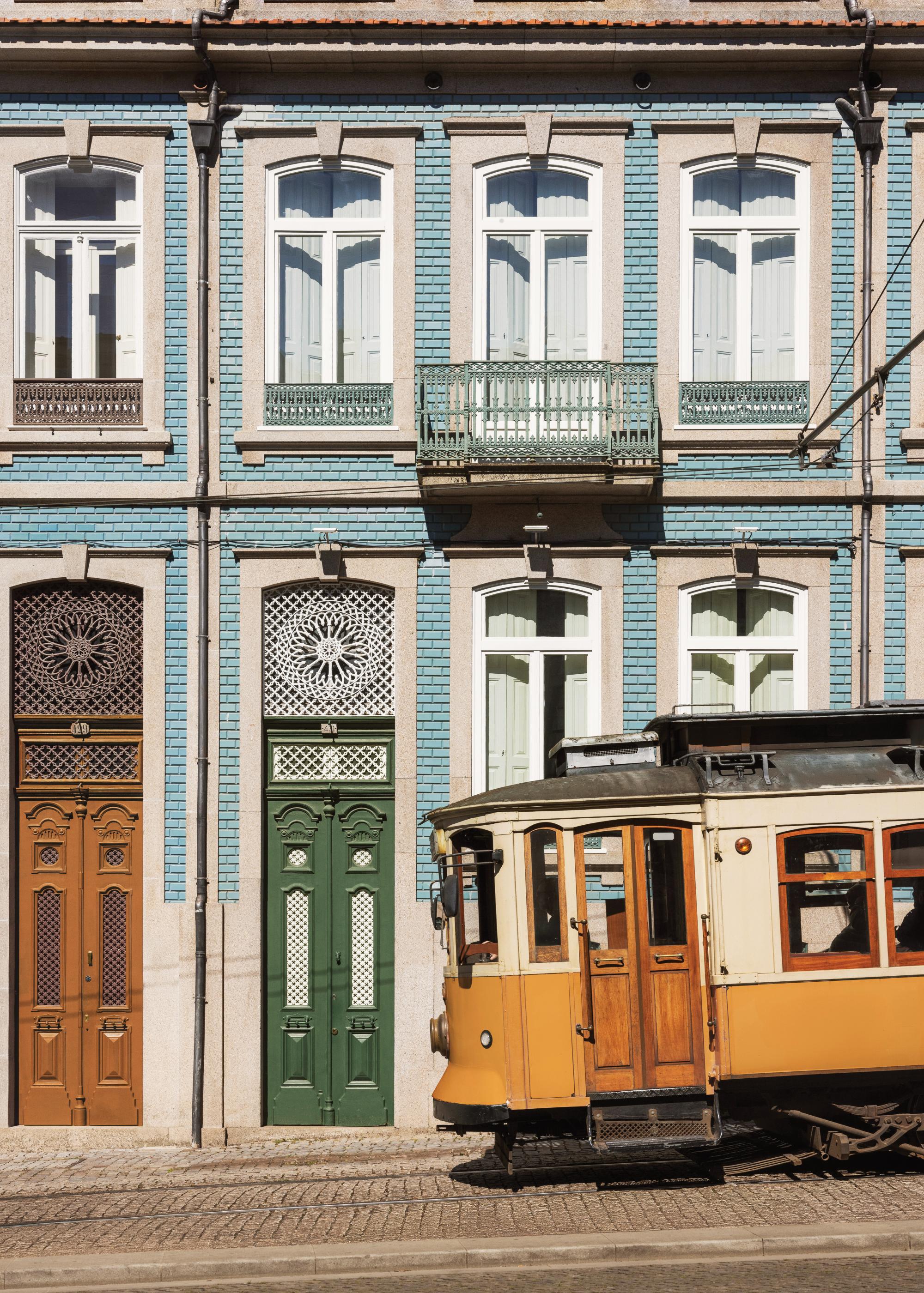 Porto By Tram Print