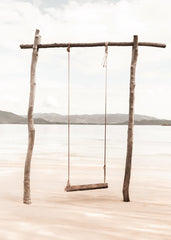 Oceanfront Swing Print