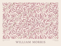 William Morris - Willow Bough Pink Landscape Print