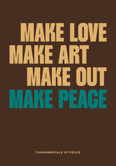 Make Peace Print