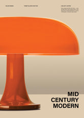 Mid-Century Mushroom Print