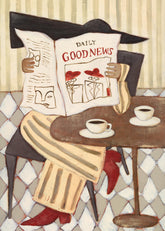 The Good News Café Print
