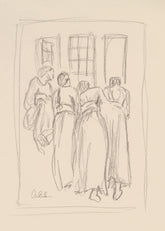 The Dreamers Sketch Print