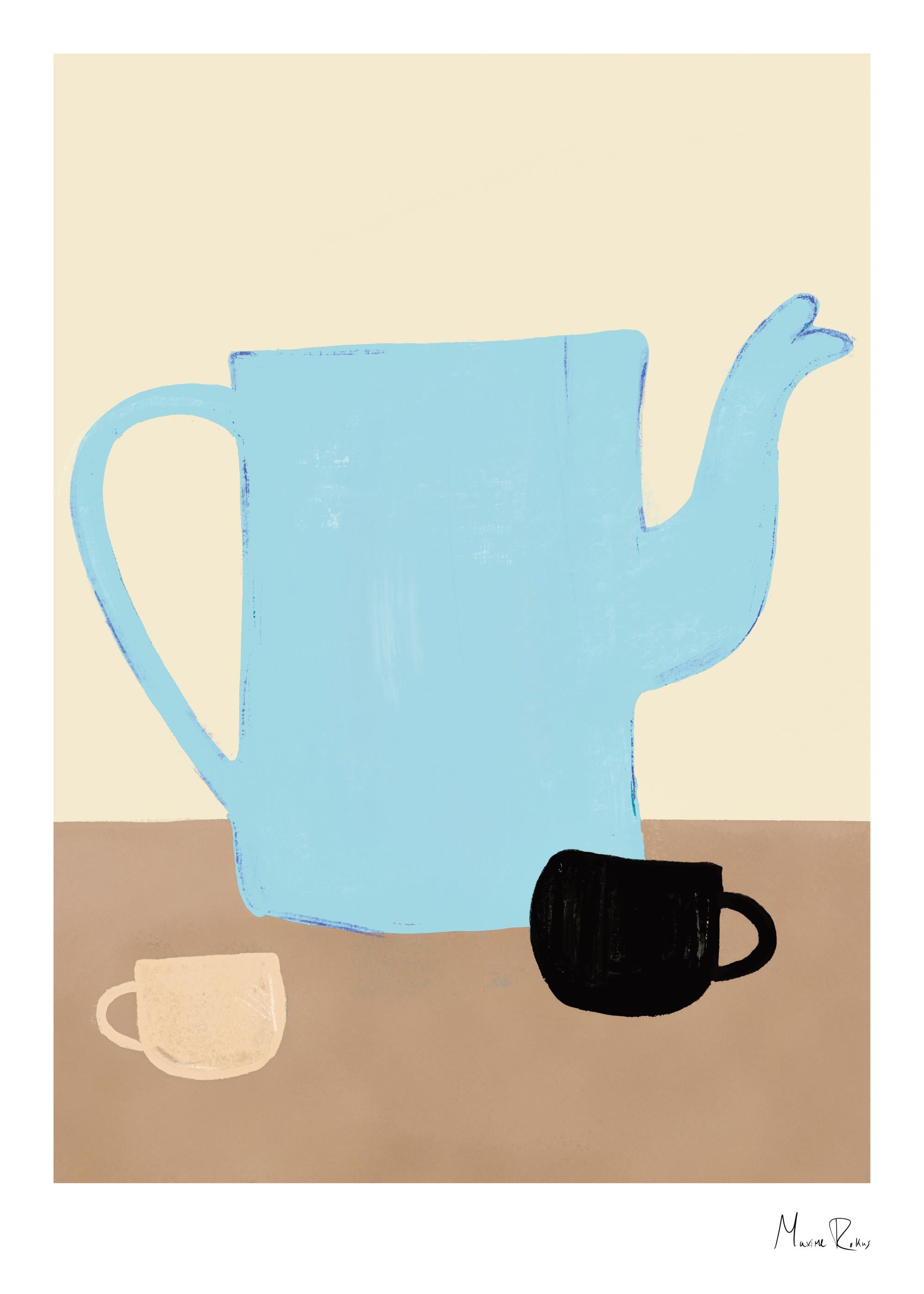 Maxime Rokus - Still Life Jug Print