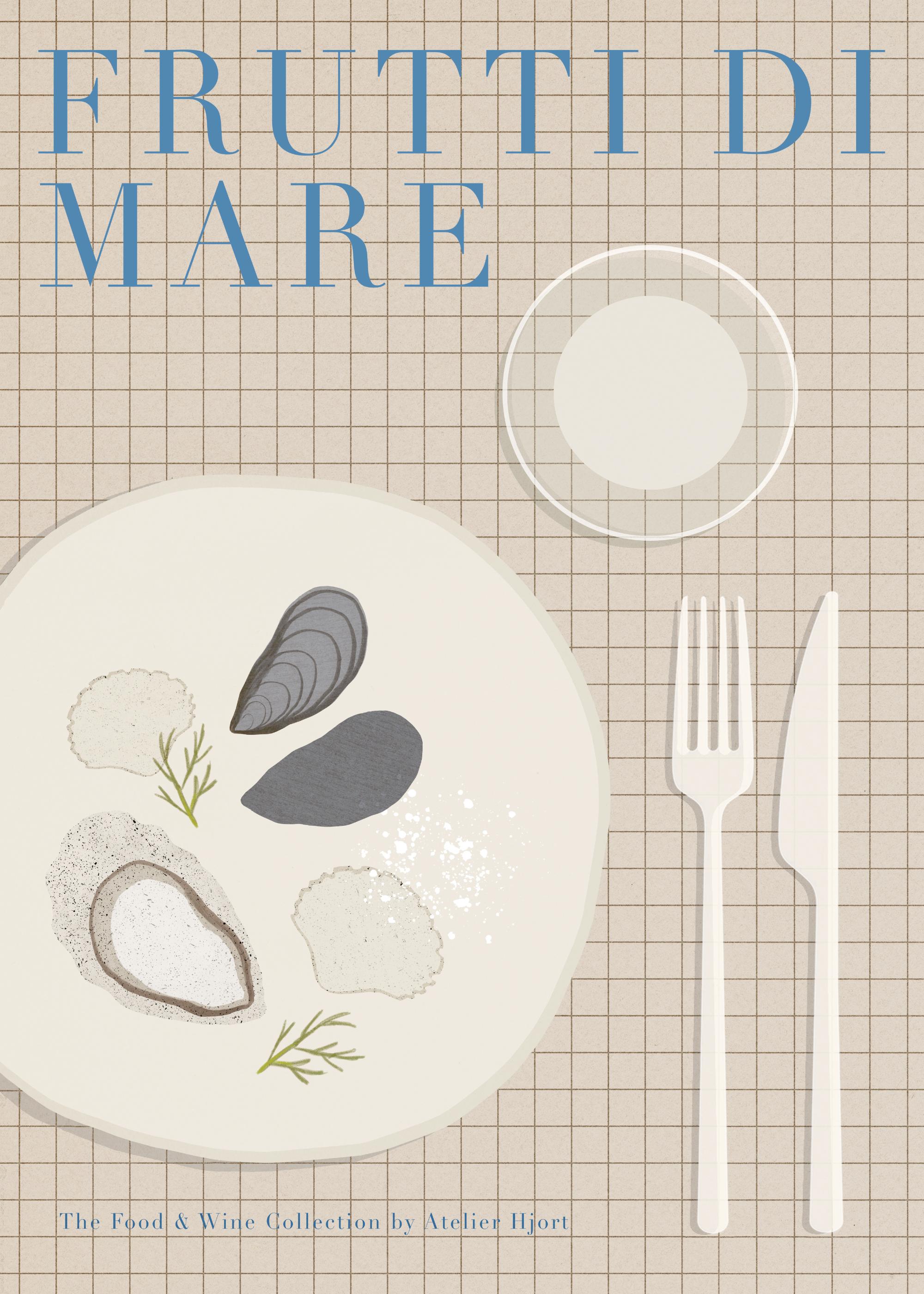 Julia Hallström Hjort - Frutti Di Mare Illustration Print