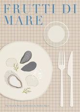 Julia Hallström Hjort - Frutti Di Mare Illustration Print