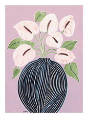 La Poire - Anthuriums Print