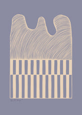 Little Detroit - Stribes 'N' Lines Print