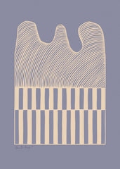 Little Detroit - Stribes 'N' Lines Print