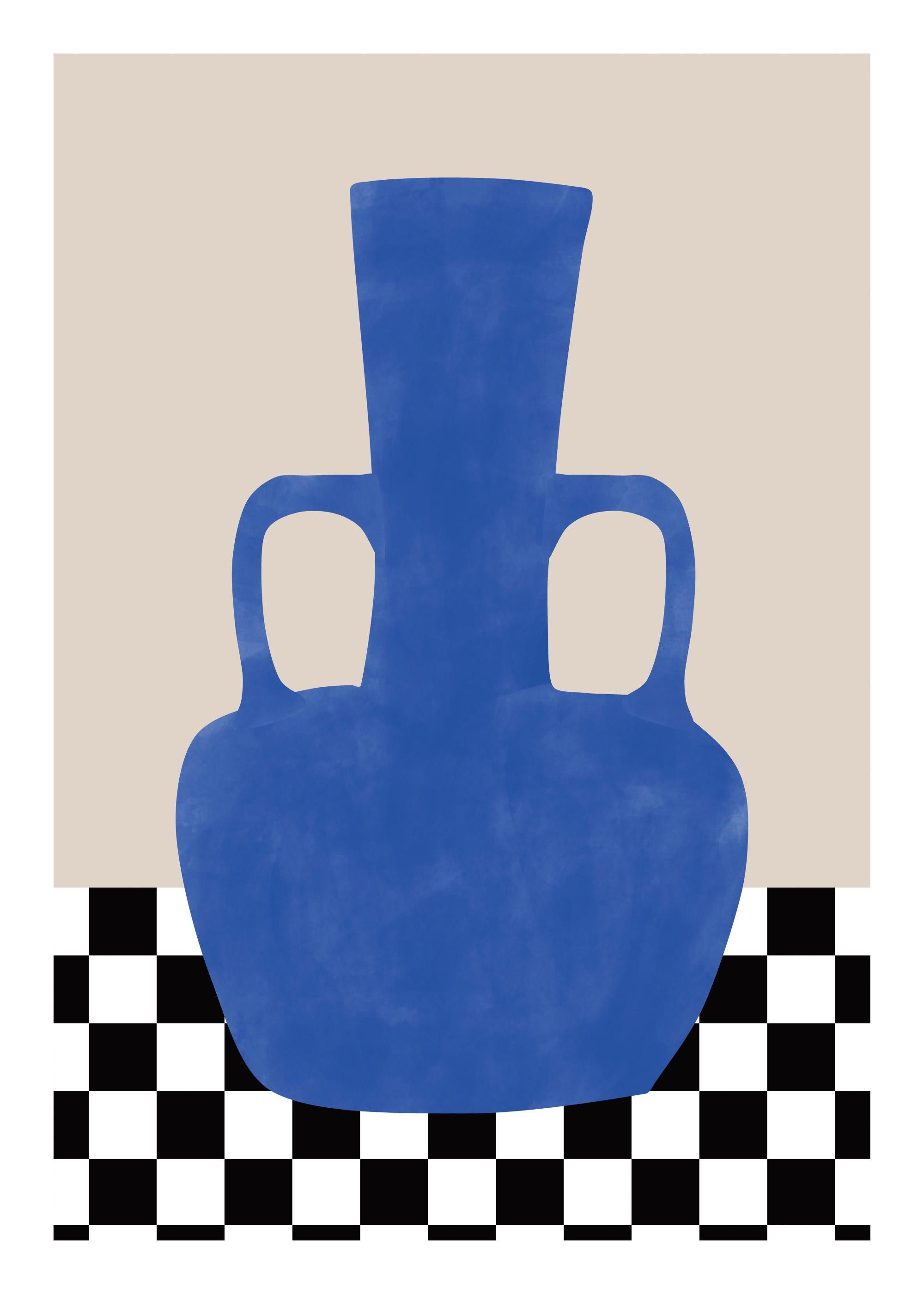 The Print Republic - Blue Still Life Print No2 Print
