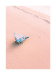 Richard Podgurski - Desert Beach Print