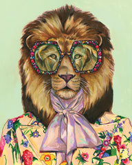 Heather Perry - Artsy Lion Print