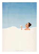 Giselle Dekel – Bubble Bath Print