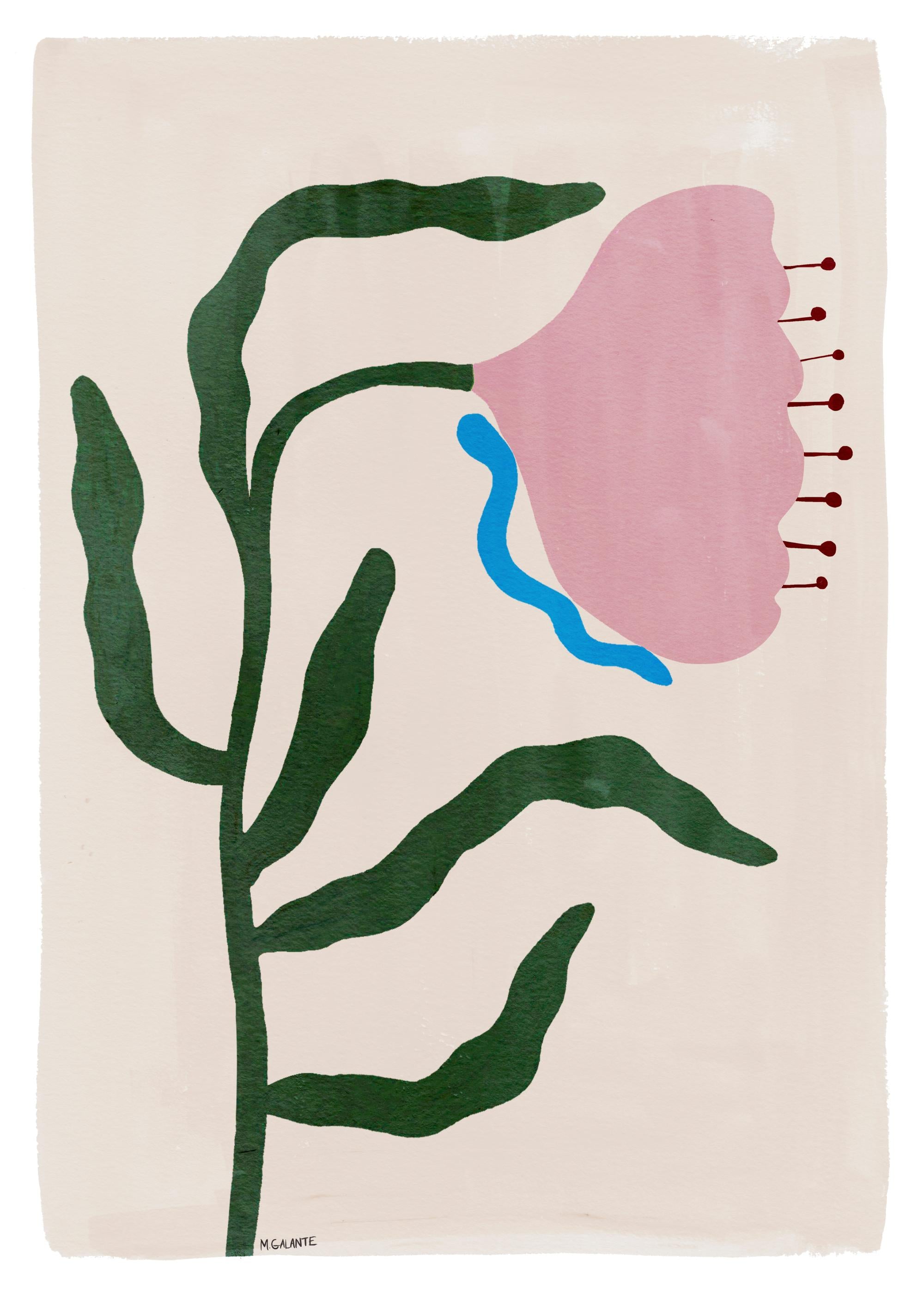 Megan Galante - Morning Floral Print