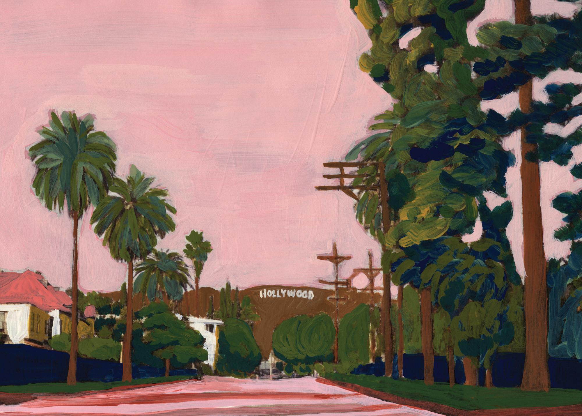 Eleanor Baker - Hollywood Dream Print