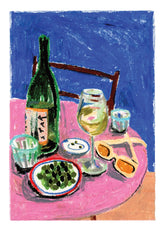 Laura Page - Pastel Table Print