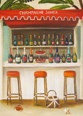 Janet Hill - Champagne Shack Print