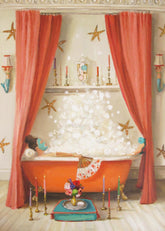 Janet Hill - Princess Edwina Takes A Bath Print