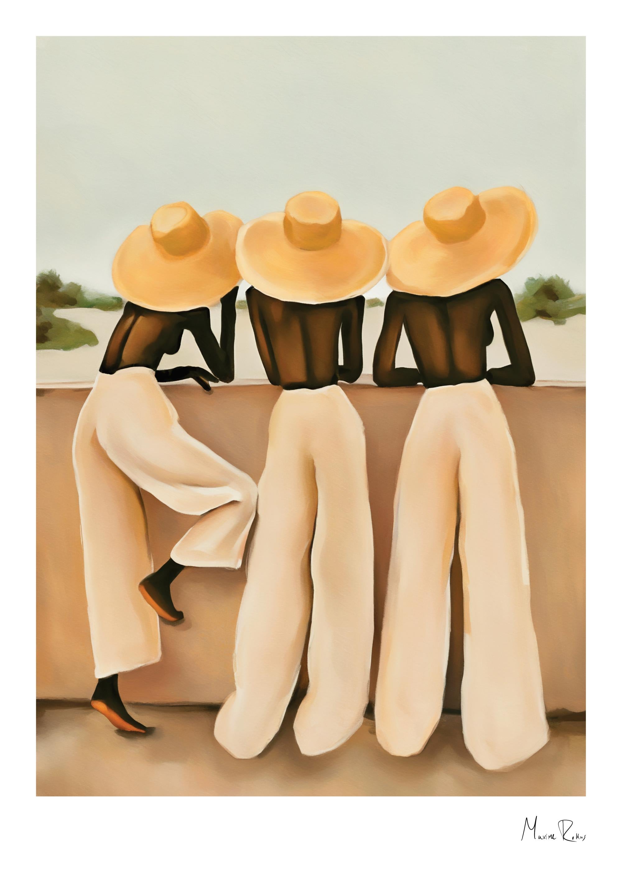Maxime Rokus - Spying No2 Print