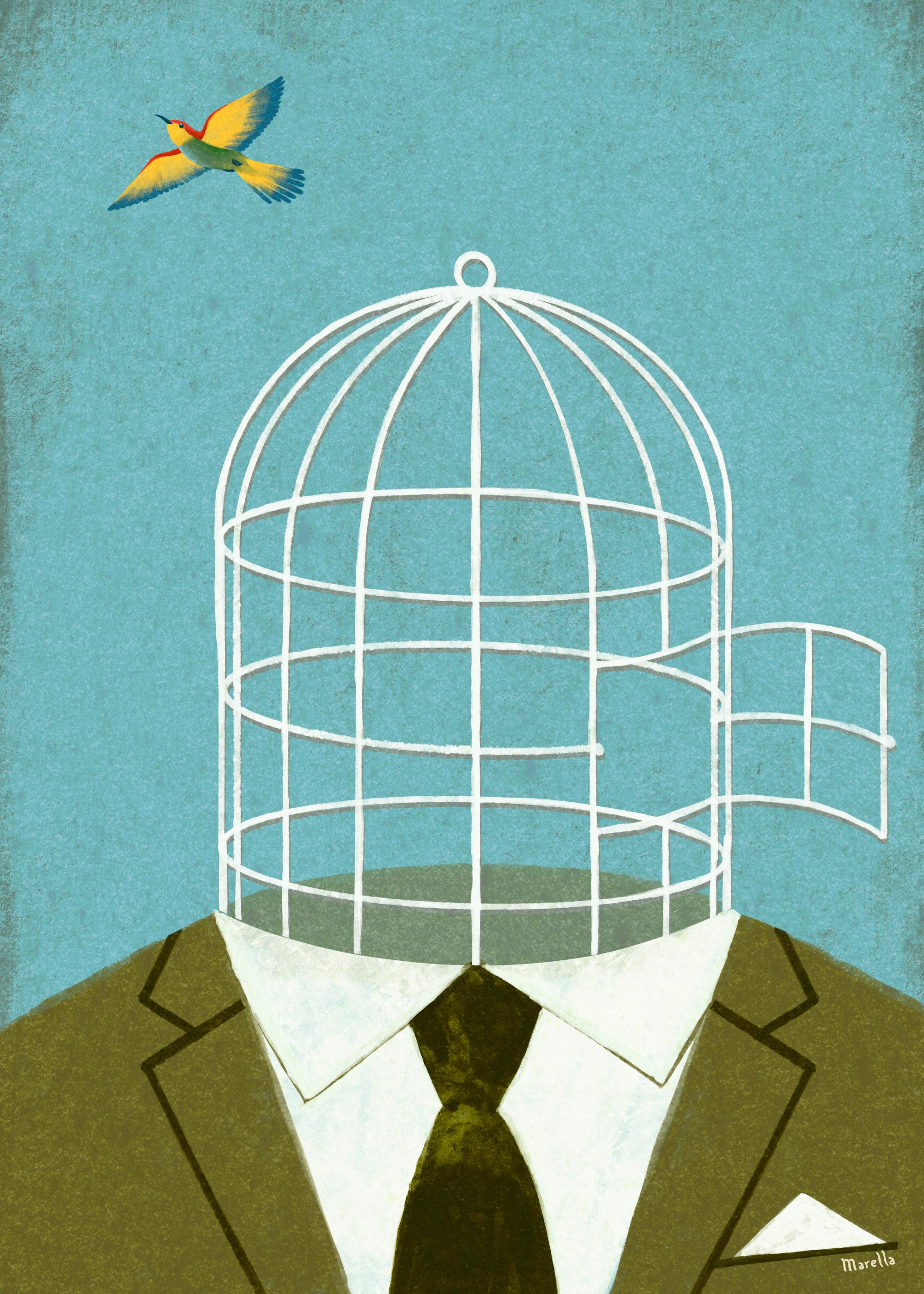 Marco Marella - Fly Free Print