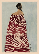 Sissan Richardt - Zebra Robe Print