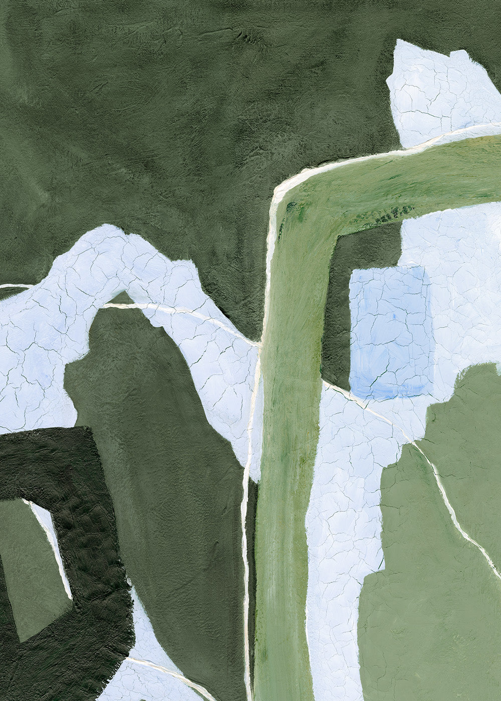 Muted Motion Print