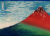Hokusai - South Wind, Clear Sky Print