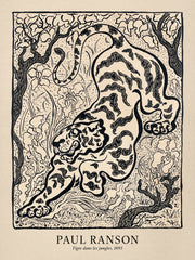 Paul Ranson - Tiger in the Jungle Print