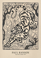 Paul Ranson - Tiger in the Jungle Print