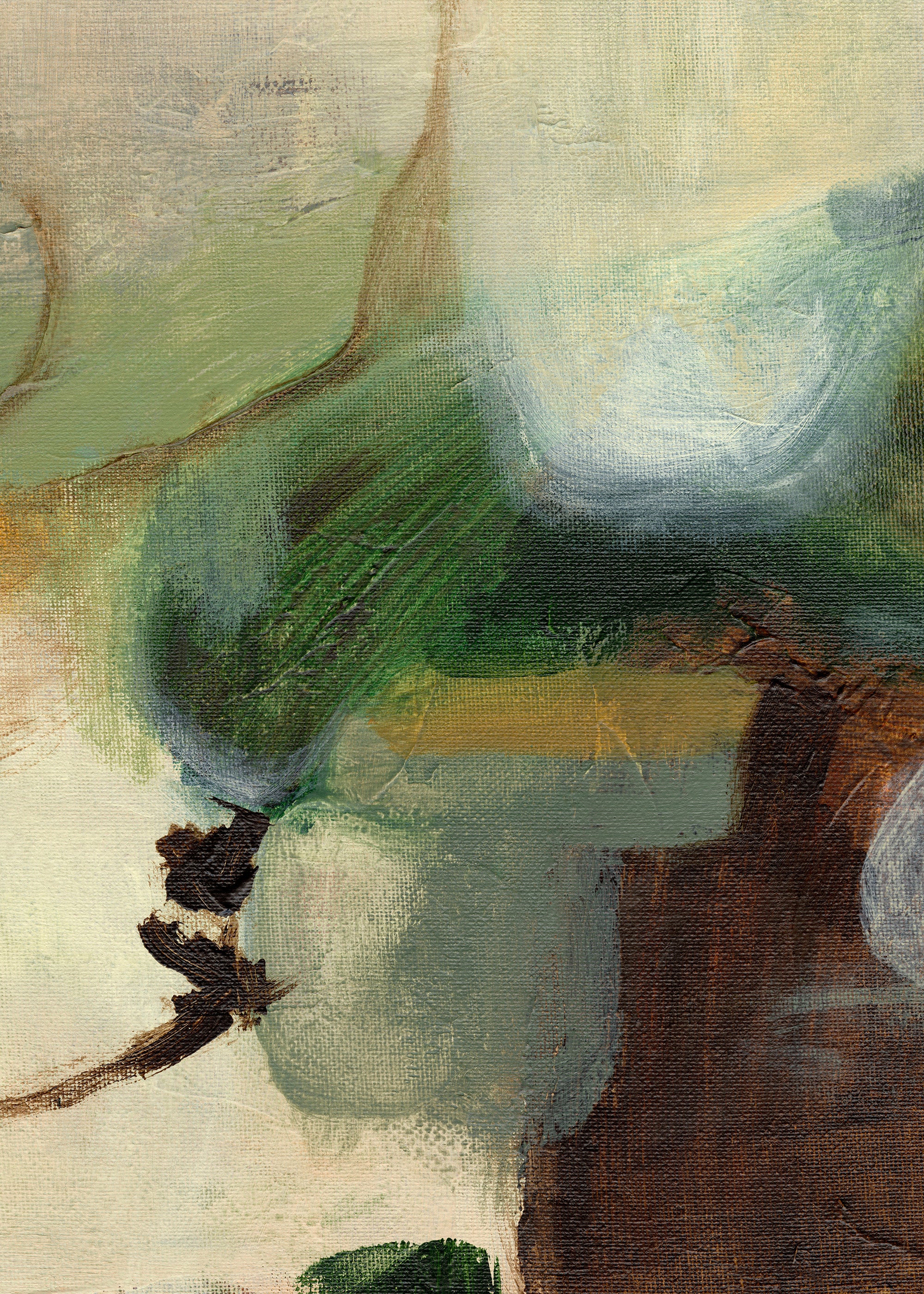 Earthy Layers No1 Print