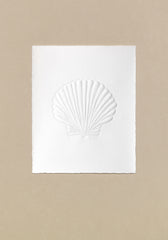 Embossed Scallop Print